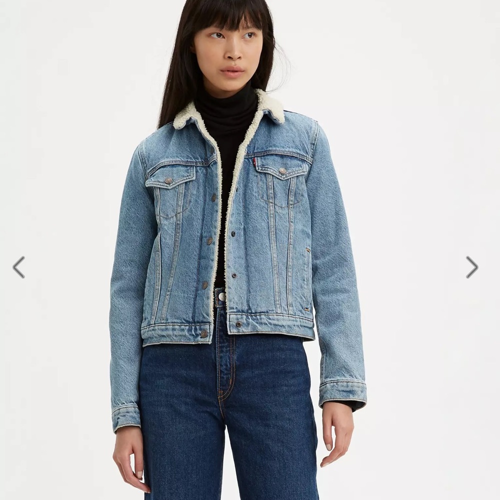 Levi's Blue Lightweight Denim Shirt Jacket